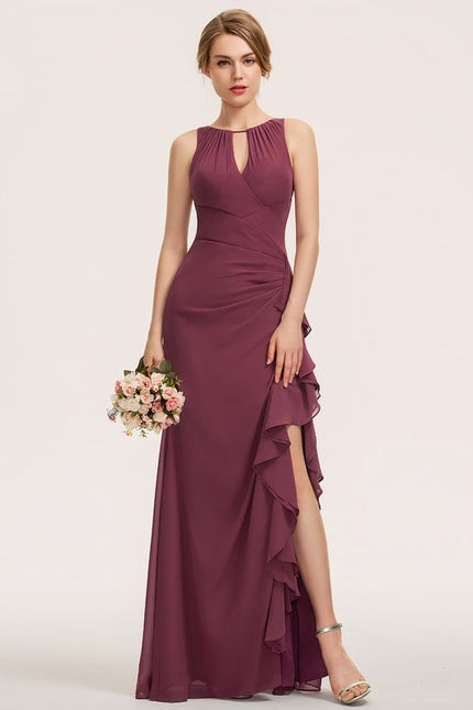 Robe de Soirée Éclat Rosé Émeraude