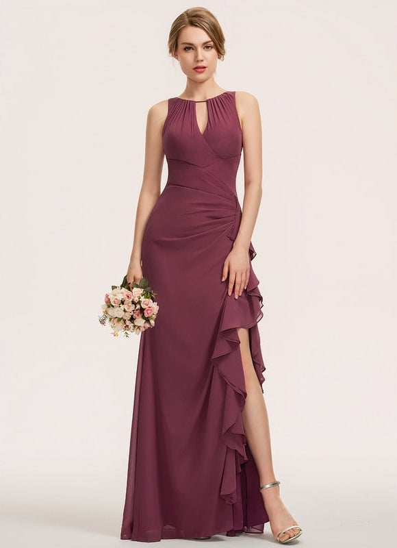 Robe de Soirée Éclat Rosé Émeraude