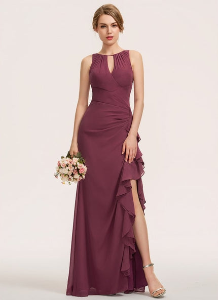 Robe de Soirée Éclat Rosé Émeraude