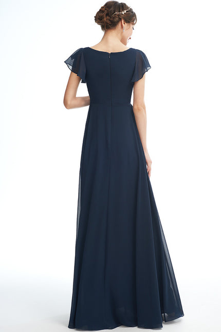Robe de Soirée Flottante Rosée - gallery 2