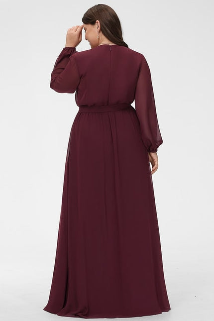 Robe de Soirée Élégance Bordeaux - gallery 8