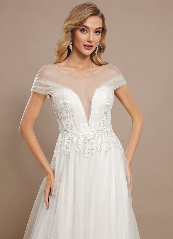 Robe de Soirée Éclat Nuageux - gallery 3