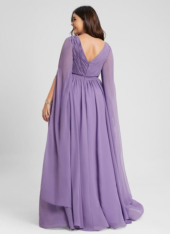 Robe de Soirée Fluide Émeraude - gallery 7