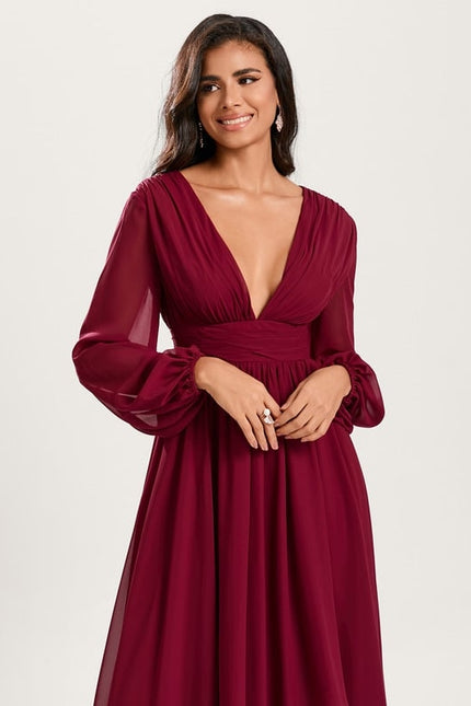 Robe de Soirée Bleu Aérien - gallery 3