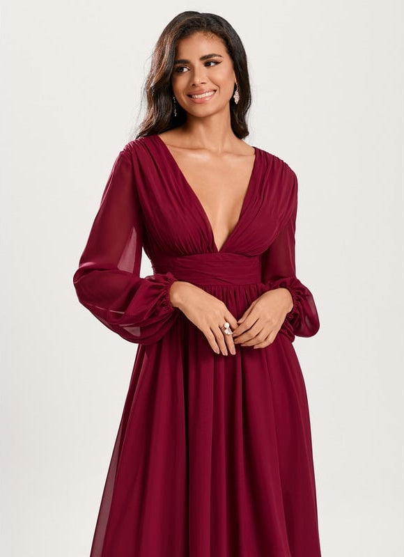Robe de Soirée Bleu Aérien - gallery 3