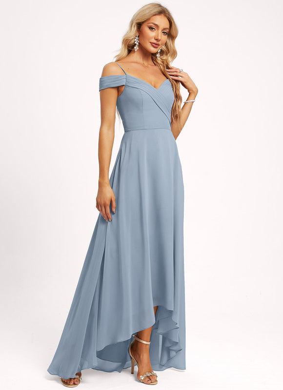 Robe de Soirée Velours Flottant - gallery 5