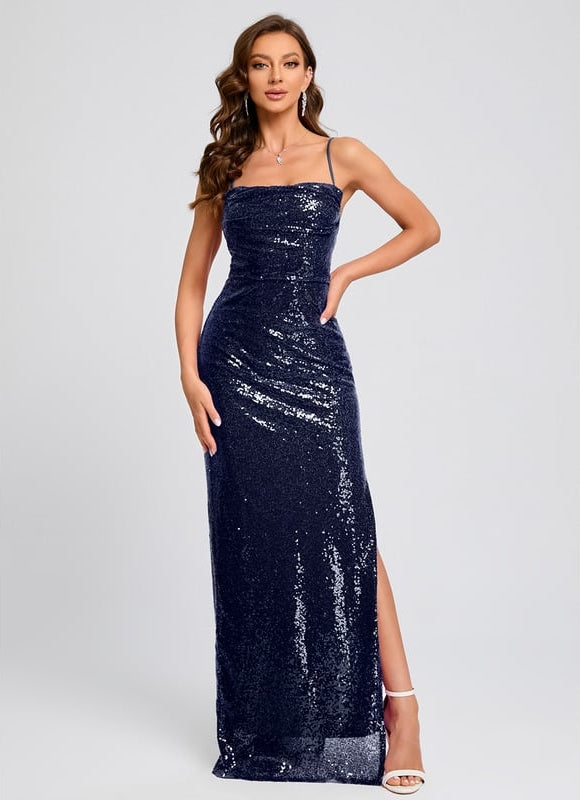 Robe de Soirée Pailletée Sirène - gallery 3