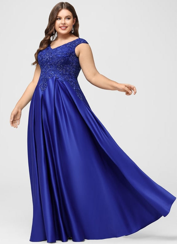 Robe de Soirée Satin Royalty - gallery 5
