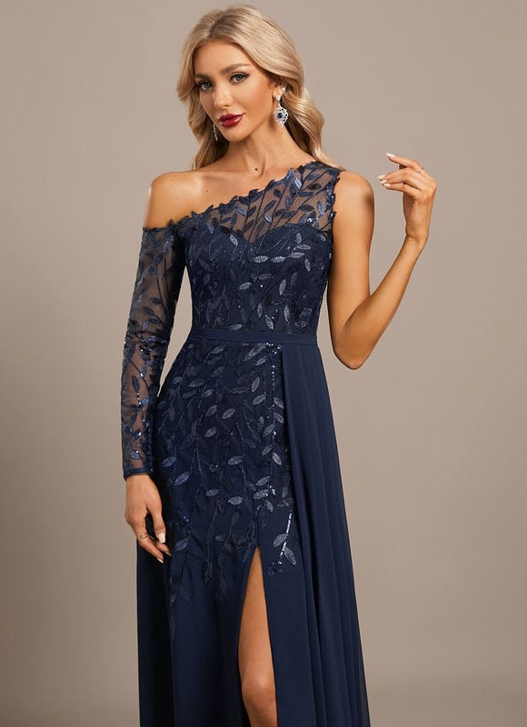 Robe de Soirée Nuit Aérienne - gallery 1