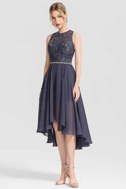 Robe de Soirée Chic Asymétrique Étoilé - gallery 2