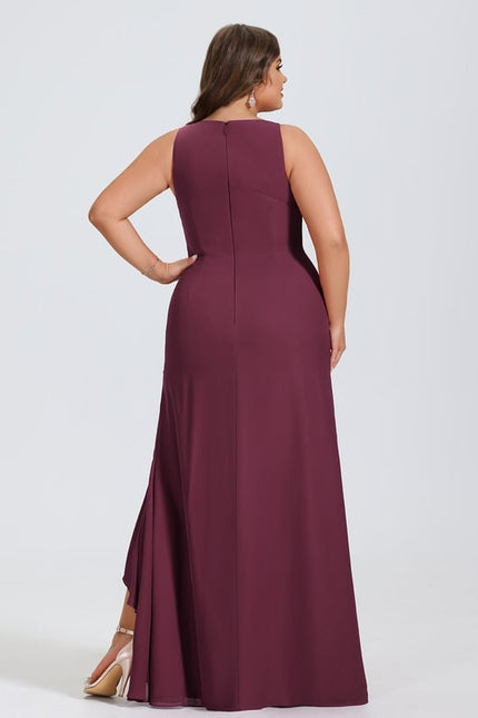 Robe de Soirée Éclat Rosé Émeraude - gallery 5