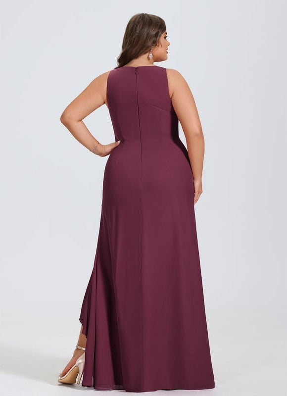 Robe de Soirée Éclat Rosé Émeraude - gallery 5