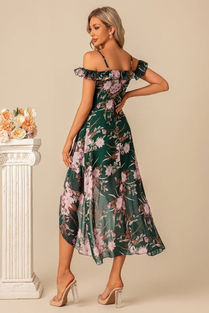 Robe de Soirée Florale Éthérée - gallery 5