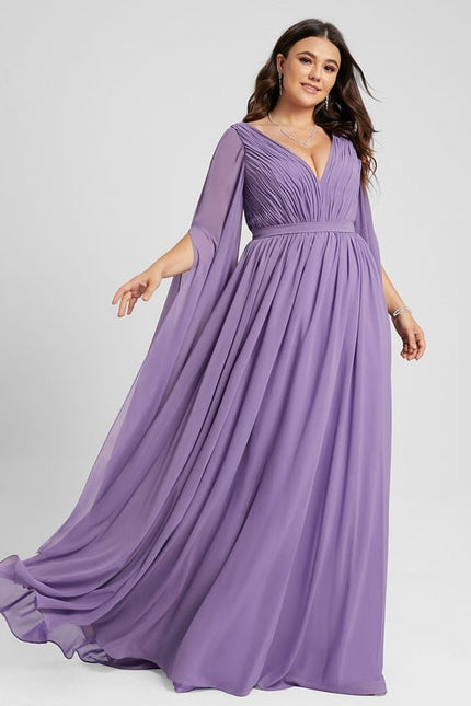 Robe de Soirée Fluide Émeraude - gallery 6
