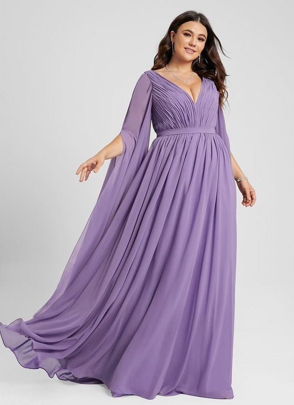 Robe de Soirée Fluide Émeraude - gallery 6