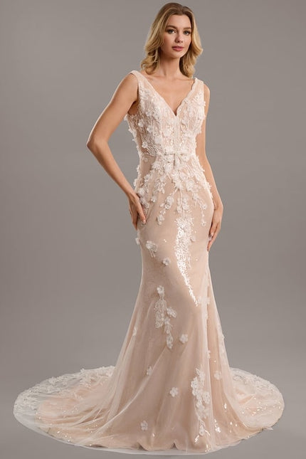 Robe de Soirée Éclat Cristal