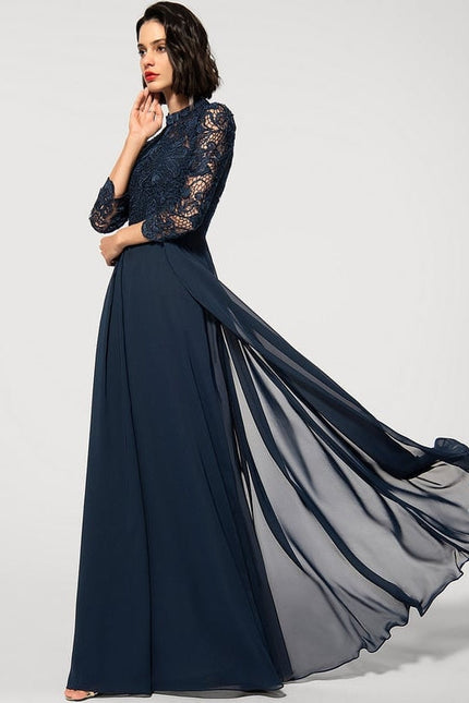 Robe de Soirée Nuit Marine - gallery 2