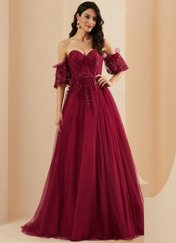 Robe de Soirée De Bal Éclatante - gallery 3