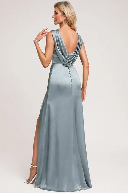 Robe de Soirée Satin Évoquée - gallery 3
