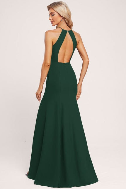 Robe de Soirée Sable Chic - gallery 1