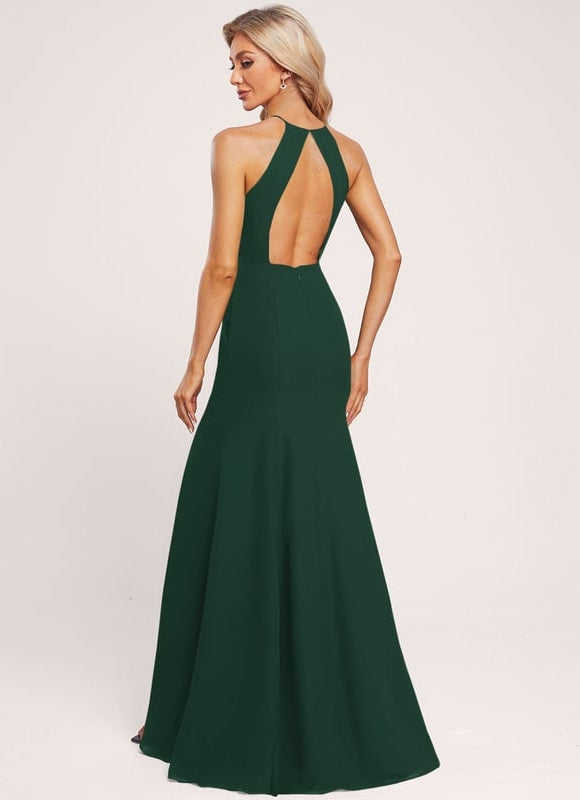 Robe de Soirée Sable Chic - gallery 1