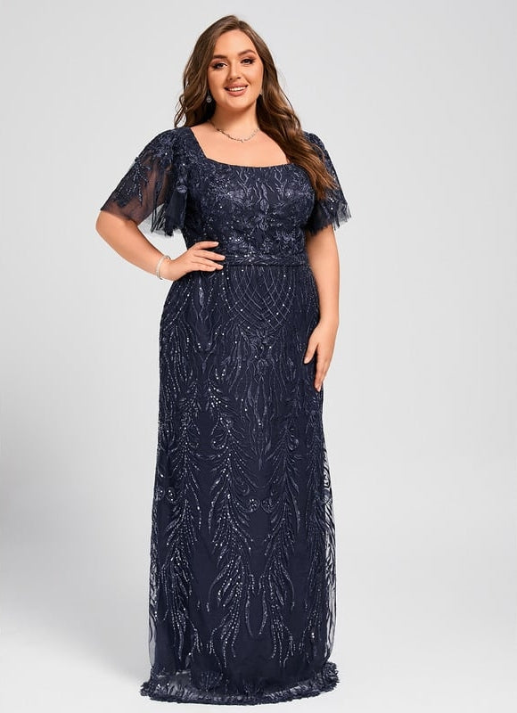 Robe de Soirée Éclat Marine - gallery 9