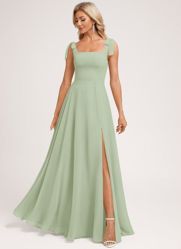Robe de Soirée Émeraude Flottante - gallery 4