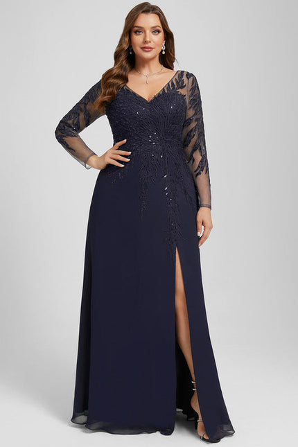 Robe de Soirée Velours Ébène - gallery 8