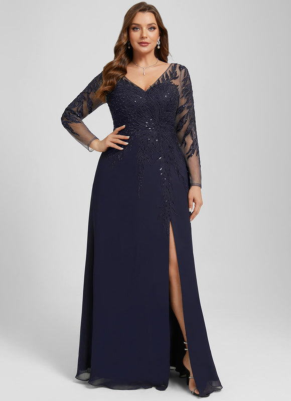 Robe de Soirée Velours Ébène - gallery 8