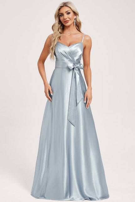 Robe de Soirée Dorée Fluide