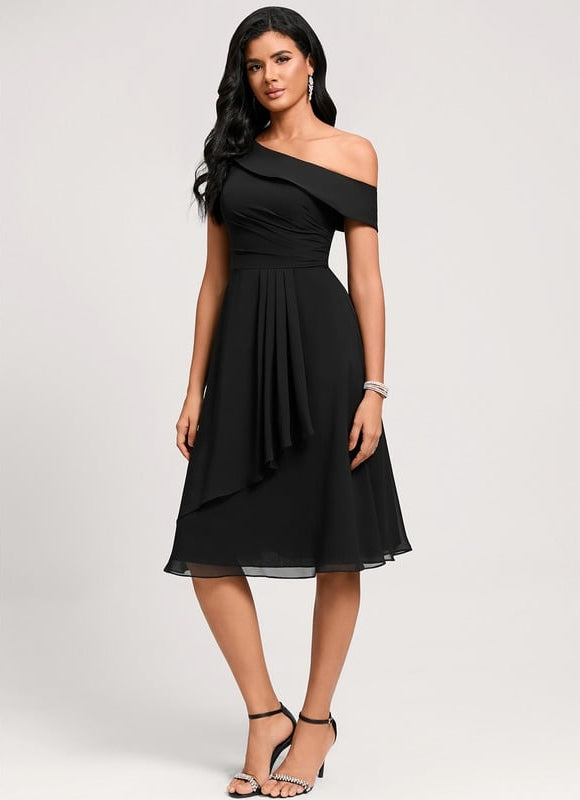 Robe de Soirée Chiffon Nuit