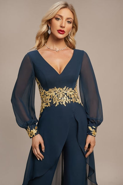 Robe de Soirée Chiffon Opulente - gallery 2