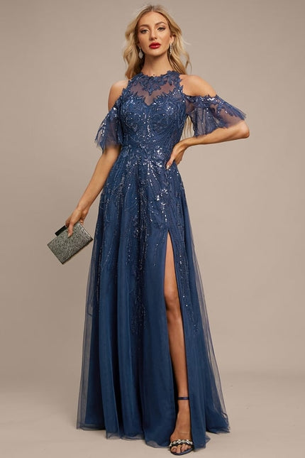 Robe de Soirée Étoile Cristalline - gallery 2