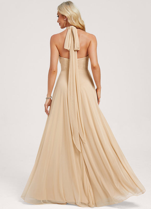 Robe de Soirée Élégante Sable - gallery 5