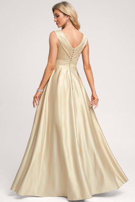Robe de Soirée Satin Éclairée - gallery 1