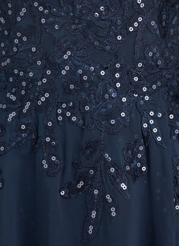 Robe de Soirée Élégance Marine - gallery 4