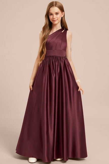 Robe de Soirée Violet Luxe Drapé - gallery 3