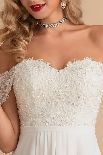 Robe de Soirée De Mariée Aérienne - gallery 3
