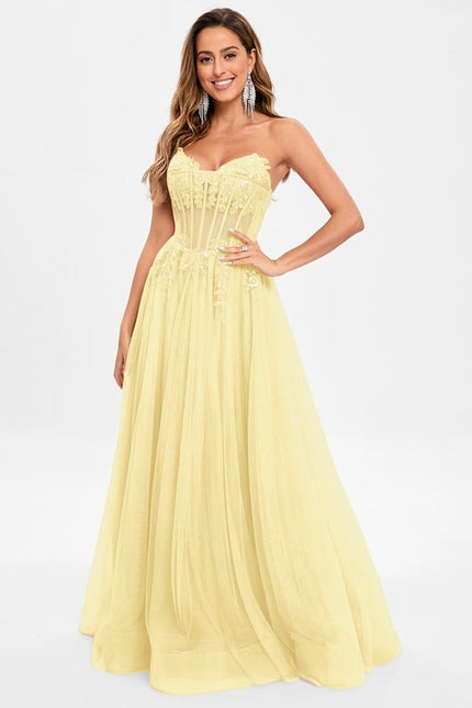 Robe de Soirée De Gala Rosée - gallery 7