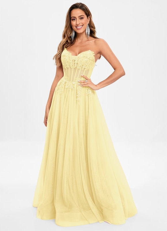 Robe de Soirée De Gala Rosée - gallery 7