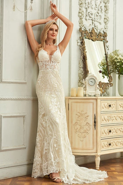 Robe de Soirée Sirène Tulle - gallery 4