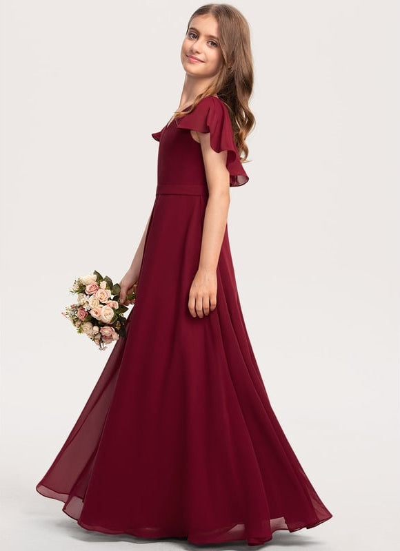 Robe de Soirée Bleu Flottant