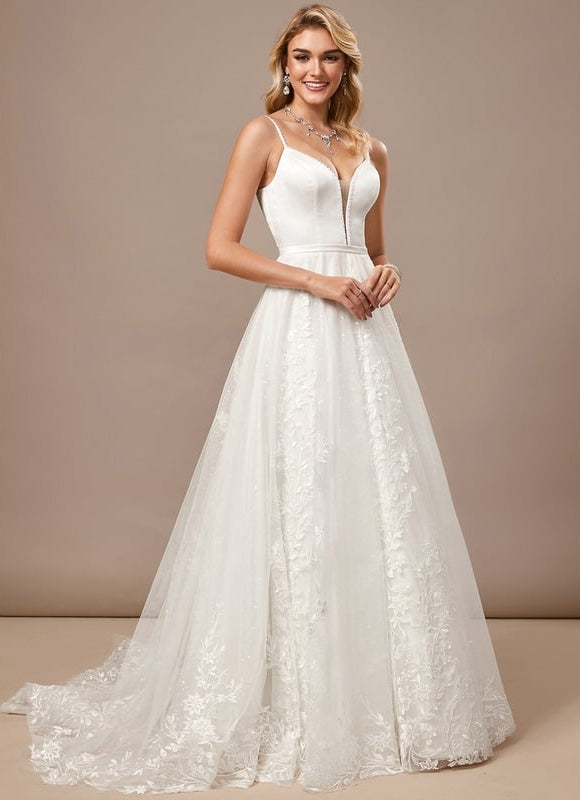 Robe de Soirée Élégance Tulle Perlé