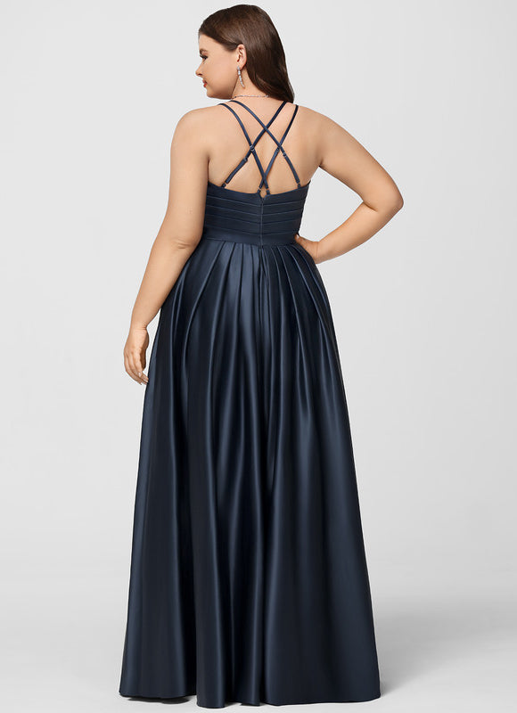 Robe de Soirée Satin Éclairée - gallery 7