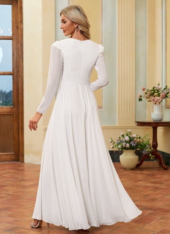 Robe de Soirée Fluide Éthérée - gallery 5