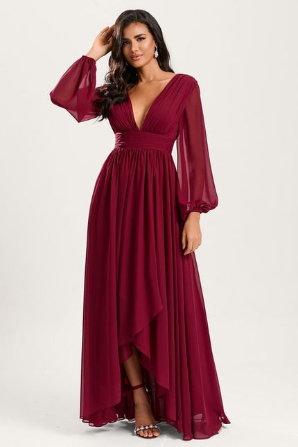 Robe de Soirée Bleu Aérien - gallery 1