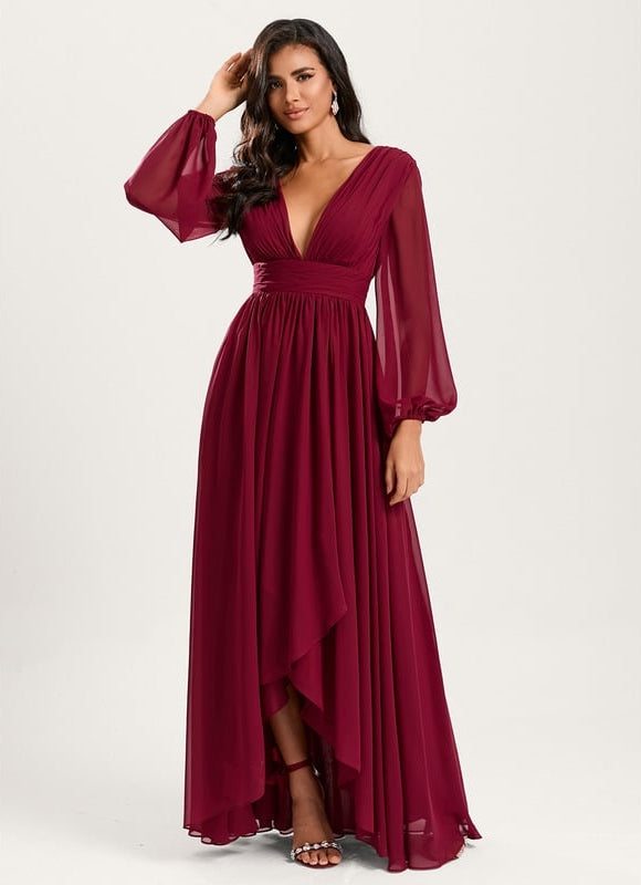 Robe de Soirée Bleu Aérien - gallery 1