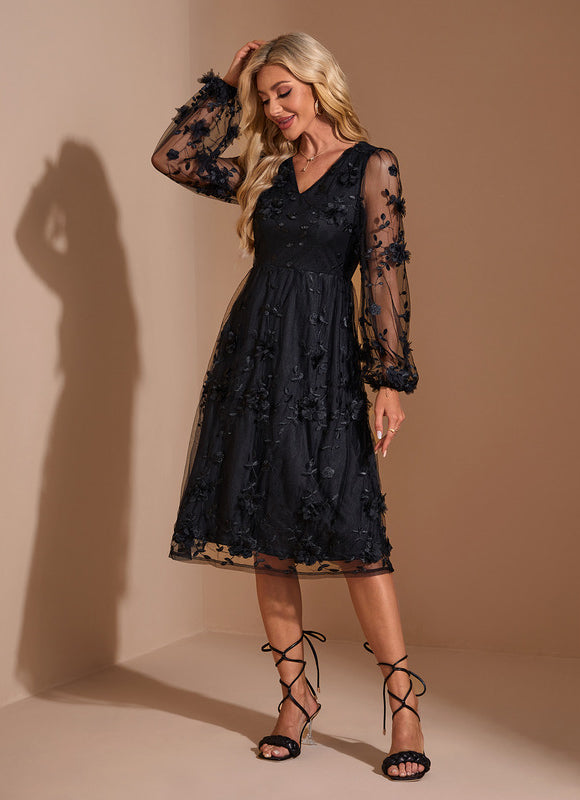 Robe de Soirée Tulle Élégante