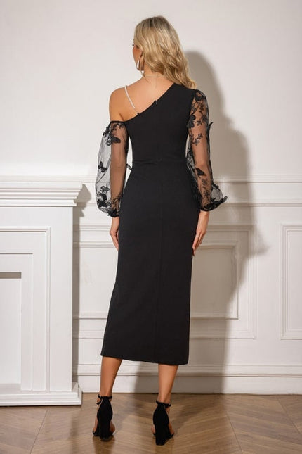Robe de Soirée Noire Élégante - gallery 1