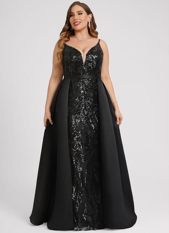Robe de Soirée Noir Éclat - gallery 6